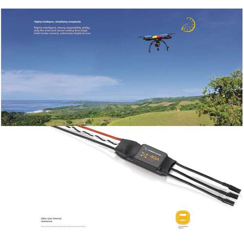 hobywing Rakuten 20A 40A Esc多轴四轴2212 2216电机调速器正品X - 图0