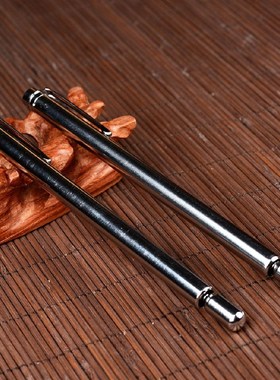 【送教学书】杨公纯铜寻龙尺地灵尺寻龙棒探龙针纯铜不锈钢天线款