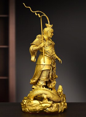 黄铜斗战胜佛猴子摆件纯铜齐天大圣孙悟空孙行者家居客厅玄关装饰