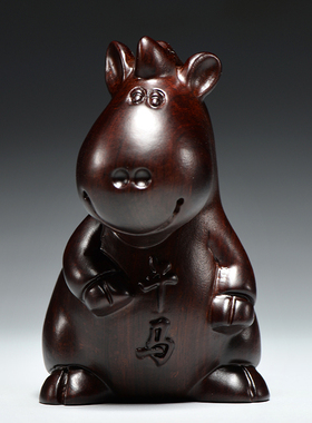 木雕十二生肖摆件摆设木三合生肖鼠牛虎兔龙蛇马羊猴鸡狗猪工艺品