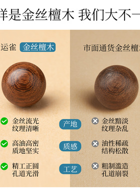 [沉水老料高油高密]金丝檀木散珠