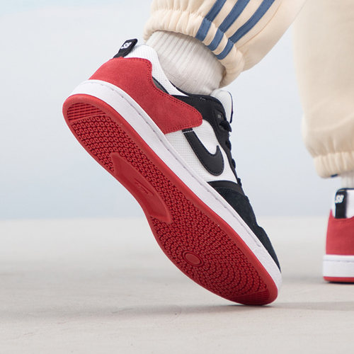 Nike SB Alleyoop 麂皮 包裹性防滑 低帮 板鞋 男款  CJ0882-102 - 图0
