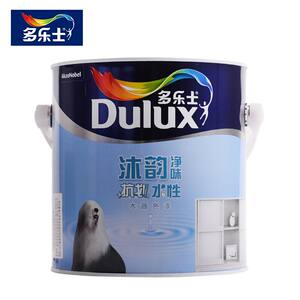 多乐士木器漆水性漆沐韵净味抗划家具封闭自清漆白色油漆2.5KG