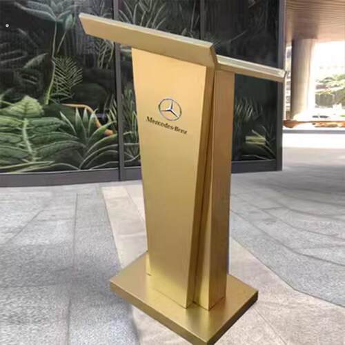 演讲台发言台讲台桌讲桌简易咨询迎宾台导购教师登记接待前台桌子 - 图2
