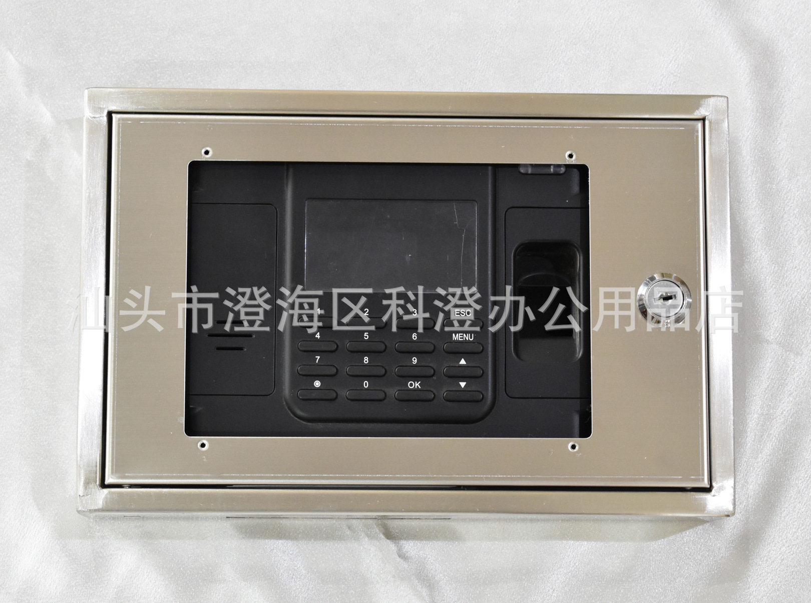 Attendance machine stainless steel shield (protection box) (outer box) suitable for Tianmei T50