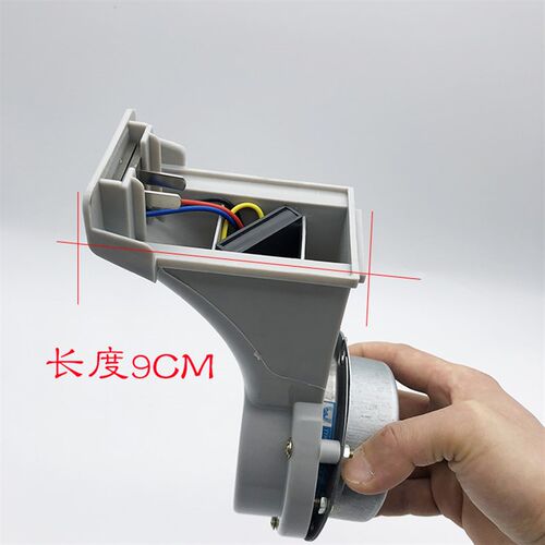 厨房换气扇排风扇电机配件抽风机马达易拆洗易抽出机芯配电机10寸 - 图1