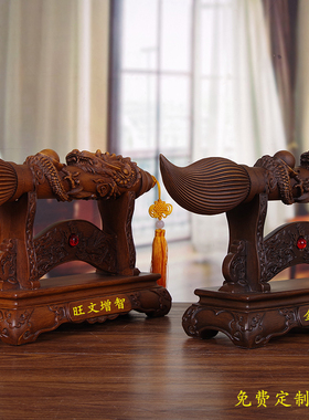 实木文昌笔摆件中式新房客厅书房招财摆设办公室桌金榜题名送礼品