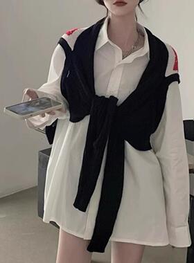 春装新款设计感小众卡通马甲女