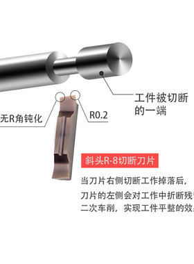斜口数控切刀刀片切断刀粒割槽割刀切槽车刀刀粒MGGN300槽刀片