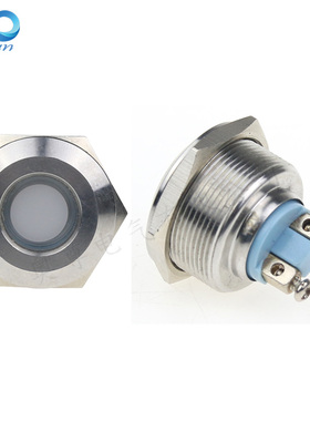 金属指示灯6MM8MM10MM12MM16MM19MM红绿黄蓝白双12V24V220V信号灯