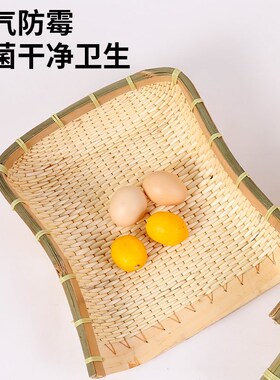 纯手工柳编簸箕藤编竹编簸箕农用家用老式大中小号柳条簸箕笸箩筐