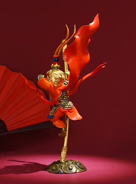 齐天大圣铜摆件盖世英雄家居饰品孙悟空大圣桌面客厅摆件礼品朋友
