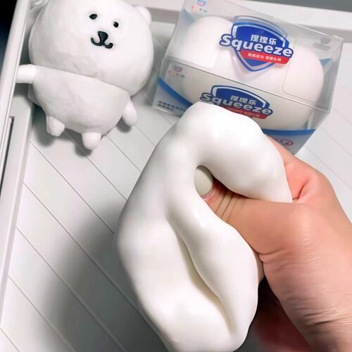 仿真肥皂手作球软squishy成品捏捏乐慢回弹解压玩具湿软吸手指toy - 图0