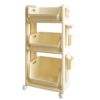 Student dormitory under table hole board trolley storage rack desk under desk bag storage trolley bookshelf good items