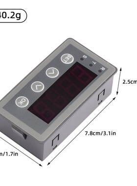 4-20mA模拟量输入显示表 数显表头 数显表 0-10V 0-20mA 2-10V