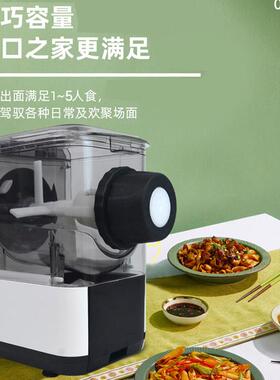 Dava全自动面条机家用多功能压面机揉面机和面出面一体机榨汁绞肉