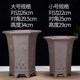 Yixing purple sand pot hexagonal orchid pot flower green plant pot large hexagonal breathable handmade flower pot potted plant pot