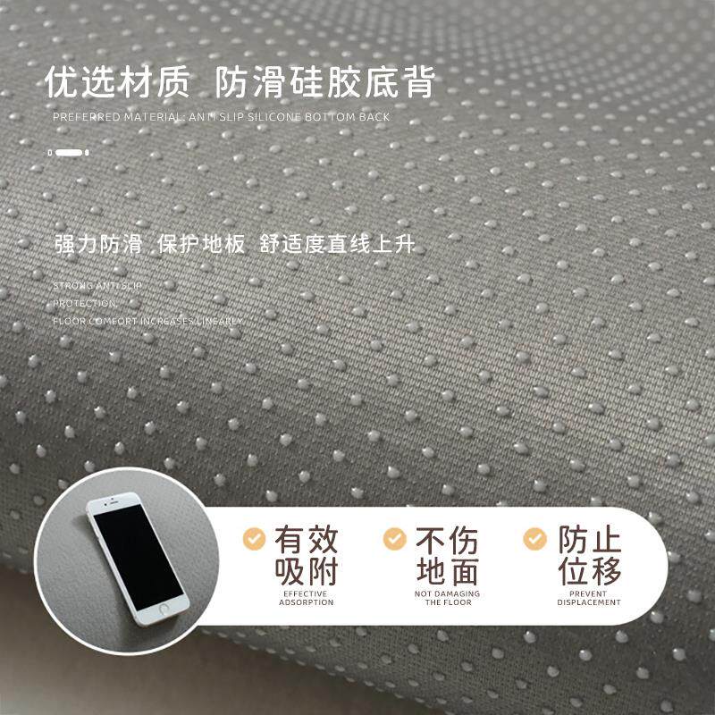 Bedroom carpet ins style cute princess room anti-slip mat in front of the bed to cool the main bedroom long bedside blanket 2026 new style