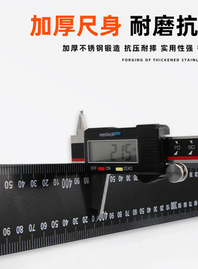不锈钢角尺拐尺90度木工尺多功能角度尺300mm500mm加厚水平直角尺