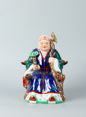 供奉土地公土地婆神像摆件福德正君地主财神土地爷土地奶佛像