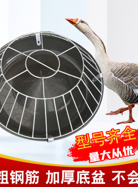 新款喂鸡食槽养鸡料槽喂鸡神器打不翻鸡鸭鹅喂料器料盆料槽畜牧器