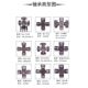 Zhang Tan Beijing Jeep BJ212 BAIC 2023 Battle Flag Gladiator ຂັບ shaft ພາກ​ສ່ວນ 29*77 universal ຮ່ວມ