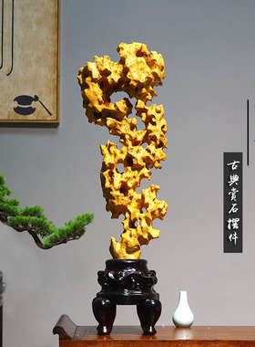 天然太湖石奇石原石观赏石灵璧石中式大小景观石孤品石头庭院摆件