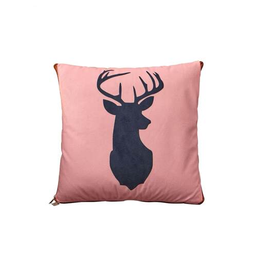 抱枕被子两用法兰绒毯子办公室汽车靠垫被多功能二合一可折叠靠枕 - 图3