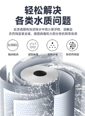 工业4040反渗透膜ro膜滤芯高低压水处理大通量净水机ULP4021-8040