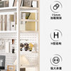 Bookshelf rack desktop hole board desk storage cabinet home table iron display rack computer desk storage rack