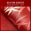 Chinese style wedding bay window mat waterproof pvc wedding room decoration red festive bedroom balcony mat home window sill mat