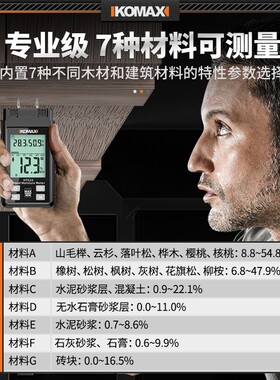 水分测定仪粮食水稻测水仪玉米水份检测仪木材棉花快速含水率测试