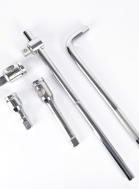 重型套筒扳手套筒接杆3/4套筒工具 重型滑杆弯杆气动加力杆汽修19