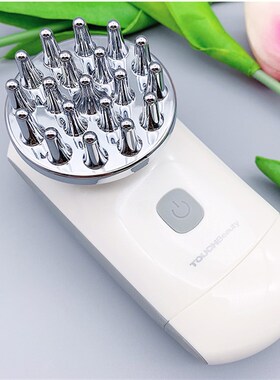 头部按摩器电动家用揉捏神器头皮疼宠物的按摩八爪猫咪梳子按摩仪