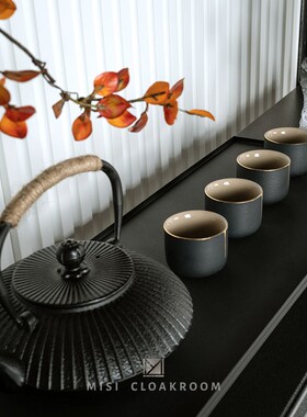 样板间装饰品组合中式展厅售楼部道具摆设客厅书房书柜高级感摆件