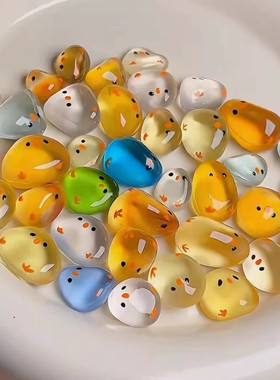 宠物石头彩色网红桌宠女懒人易打理治愈摆件学生可以养的宠物石头