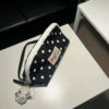 Ins storm point pencil bag new style gift for friends large capacity student school stationery storage and organization pencil bag