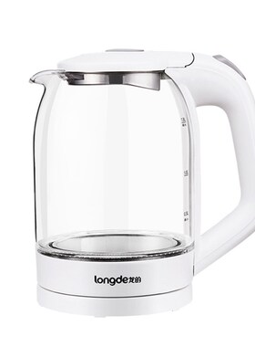 龙的电水壶高硼硅玻璃烧水壶家用电热水壶大容量智能1.8l煮茶壶