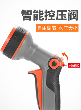浇花洒水专用喷头庭院水管软管撒水浇菜神器喷枪阳台冲洗淋花园艺