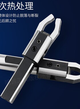 数控车床拉料器圆柄CNC 超硬合金爪自动送料器夹具方柄直柄拔料器