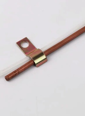 4mm尼龙管铜管铝管PC管夹固定夹 6mm油管接头润滑管夹 PC油路附件