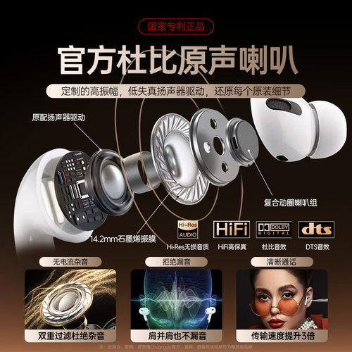 TOFI Pro3代蓝牙耳机原装正品降噪2026新款华强北心率检测高音质 - 图2