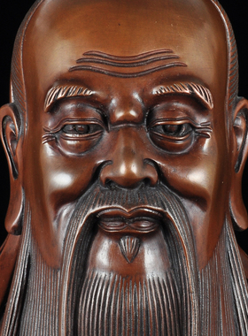 紫铜孔夫子摆件孔子像人物站像赠母校老师庆典礼物毕业纪念礼品