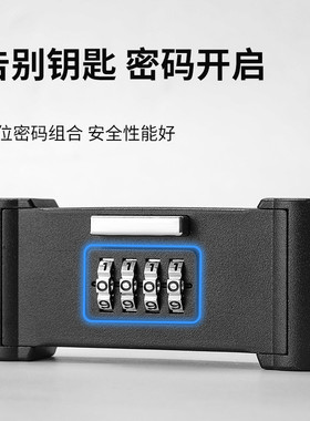 密码锁挂锁玻璃门防水防锈u形锁门锁u型锁锁具锁家用加长密码防盗
