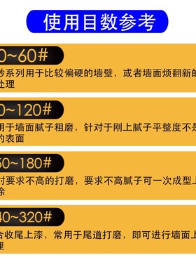 巨头鹰阴阳角长条植绒打磨抛光砂纸自粘砂架干砂墙面白砂皮纸耐磨
