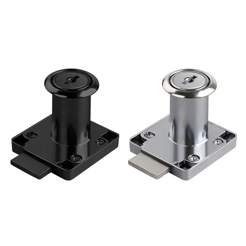 Drawer lock universal lock desk bedside table office dresser safe extended lock core cabinet wardrobe