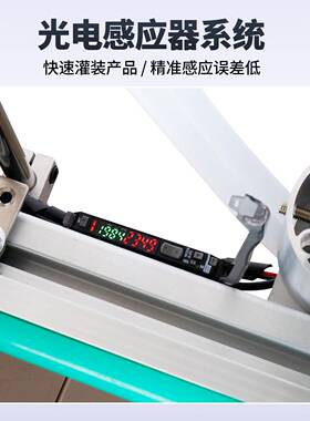 液体全自动立式双头灌装机洗衣液分装机包装机白酒定量自动灌装机