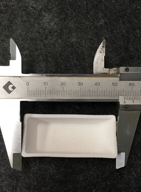 陶瓷灰皿45*22*14 非标灰皿 刚玉定硫仪坩埚  测硫仪坩埚国标灰皿