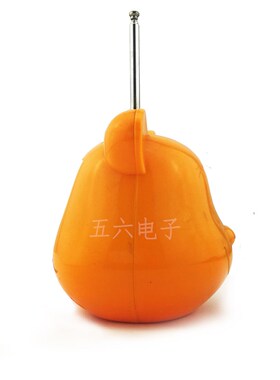 RDA5807调频FM卡通收音机套件电子DIY贴片元件焊接练习WK-56-55