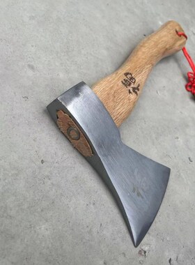 乔迁挂件压床斧搬家斧头户外劈柴神器砍树斧子家庭结婚木工红斧头